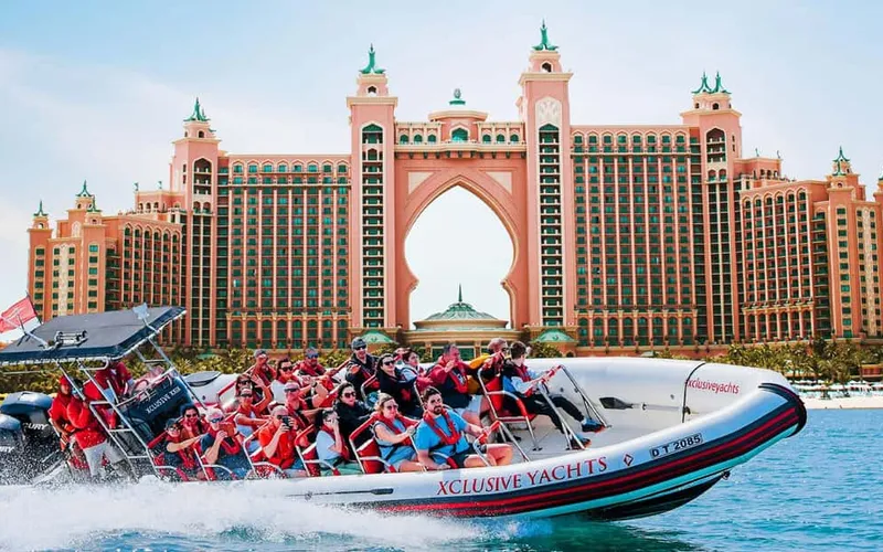 Marina, Atlantis, Palm & Burj Al Arab Speedboat Tour — boat tours and day cruises from Dubai, UAE