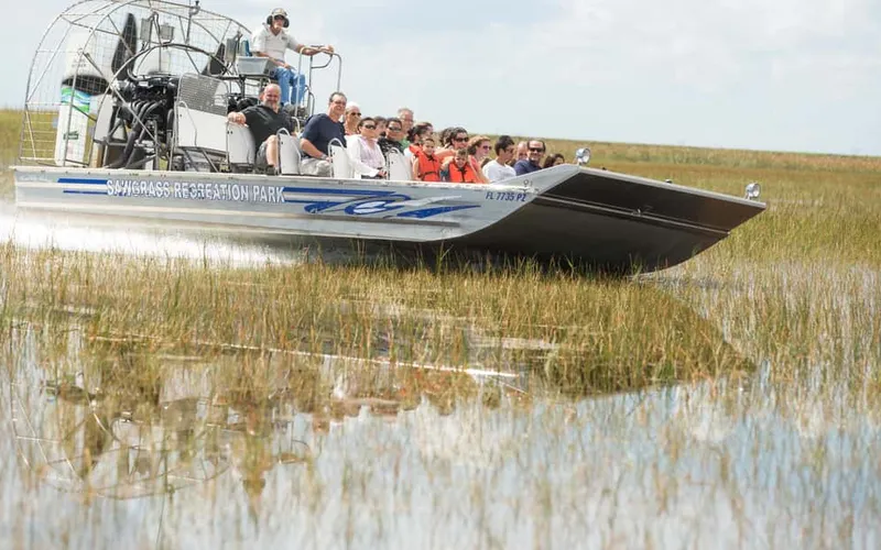 Everglades: Sawgrass Park Daytime Airboat Tour & Exhibits — boat tours and day cruises from Fort Lauderdale, USA
