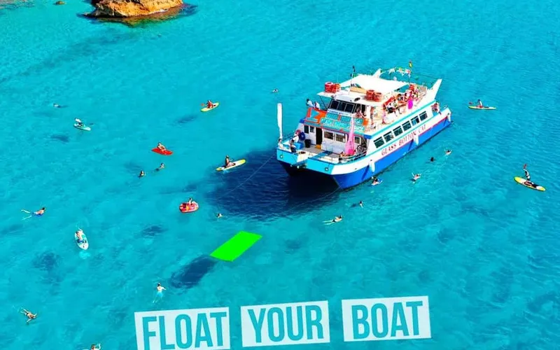 Beach Hopping Cruise w/ Paddleboard, Food, & Drinks — boat tours and day cruises from Ibiza, Spain