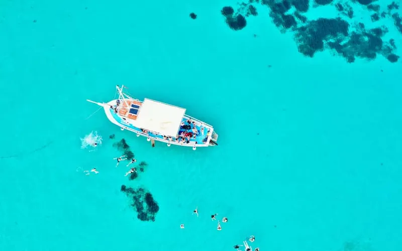 Pounta: Blue Lagoon Boat Tour — boat tours and day cruises from Paros, Greece