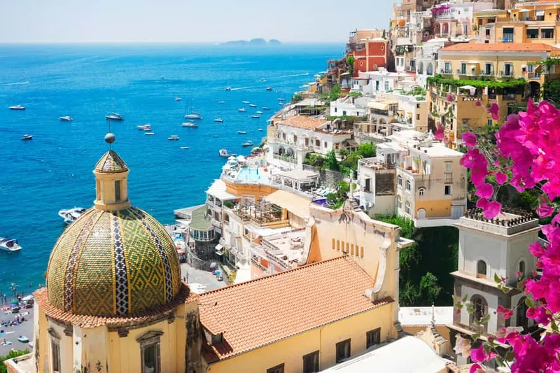 From Naples: Amalfi Coast Day Trip in Positano & Amalfi — a boat tour from Amalfi, Italy
