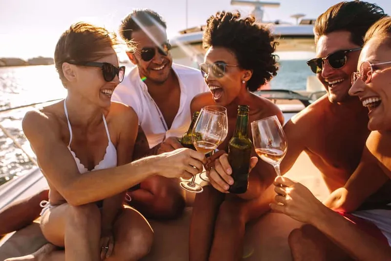 Amalfi Coast: Sunset Boat Tour with Fruit & Drinks — a boat tour from Amalfi, Italy