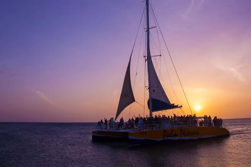 2-Hour Sunset Sailing Excursion — a boat tour from Aruba, Aruba