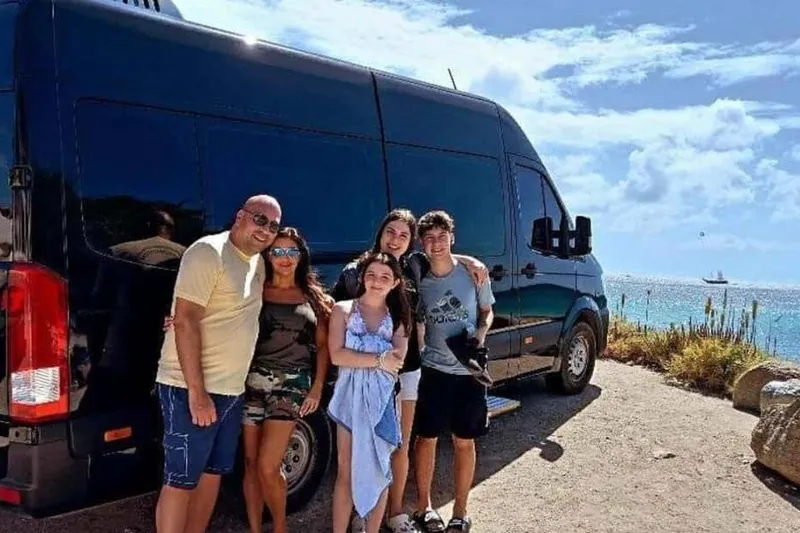 Full-Day Sightseeing Island Tour with Baby Beach swim — a boat tour from Aruba, Aruba