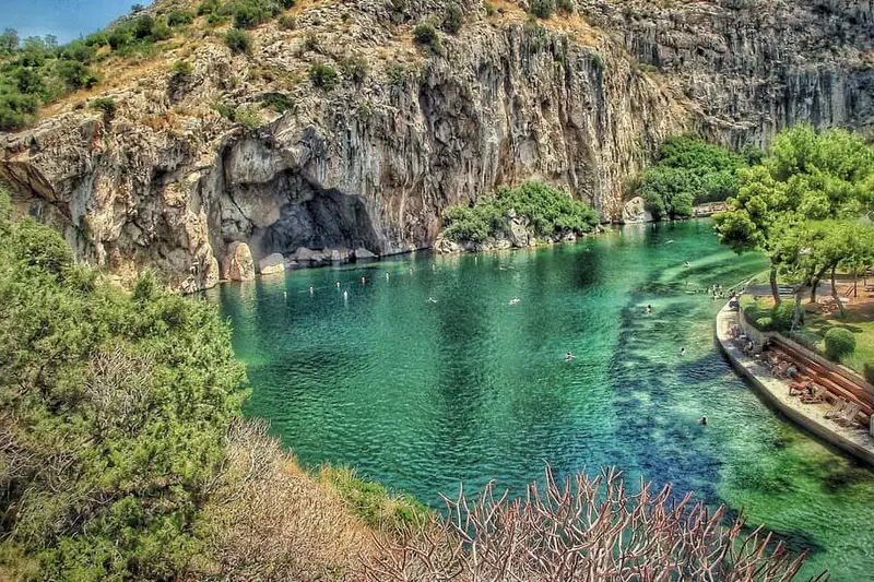 Athens Riviera: Poseidon Temple & Lake Vouliagmeni Day Tour — a boat tour from Athens, Greece