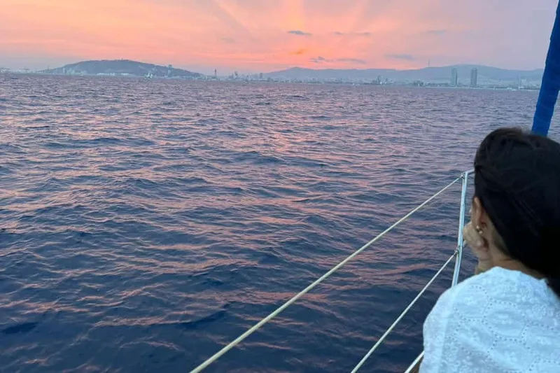 Sunset Sailboat Cruise with Drinks and Snacks — a boat tour from Barcelona, Spain