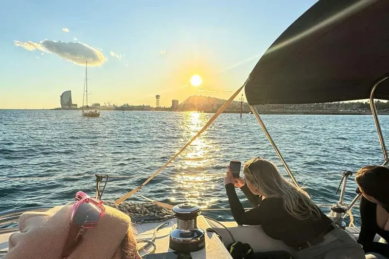 Sunset Boat Ride with Spectacular Views — a boat tour from Barcelona, Spain