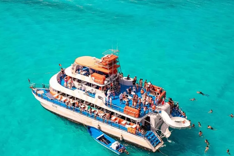 Isla Mujeres Full-Day Dancer Cruise — a boat tour from Cancun, Mexico