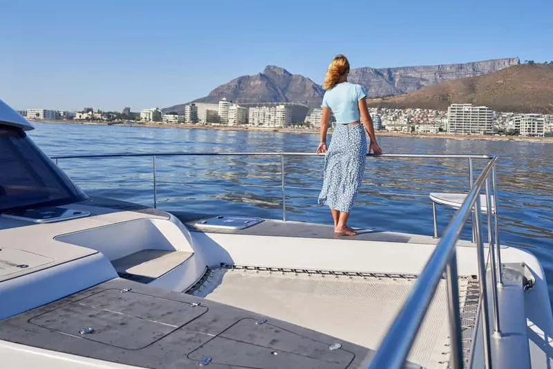 Scenic 1-Hour Coastal Catamaran Cruise — a boat tour from Cape Town, South Africa