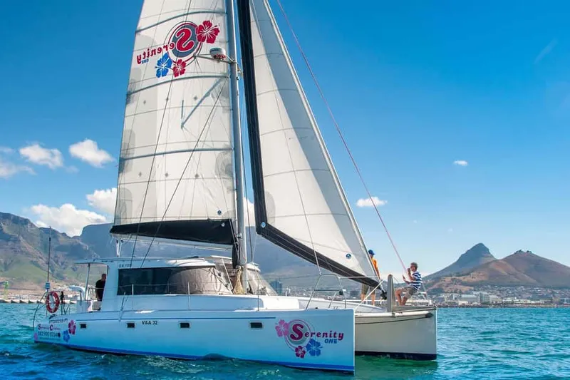 1-Hour Pre-Sunset Champagne Cruise — a boat tour from Cape Town, South Africa