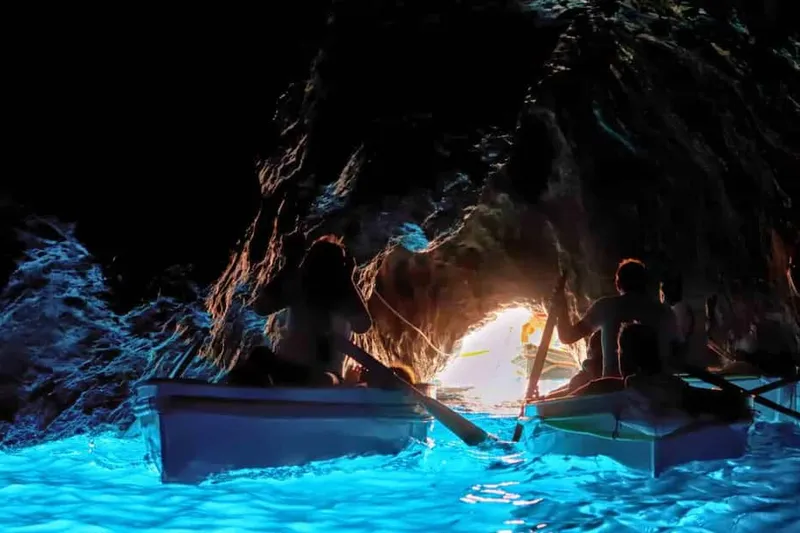3-Hour Private Boat Tour with Blue Grotto Visit — a boat tour from Capri, Italy
