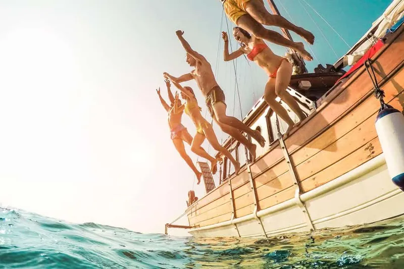 Capri Island Boat Tour with Snorkeling, Drinks & Free Time — a boat tour from Capri, Italy