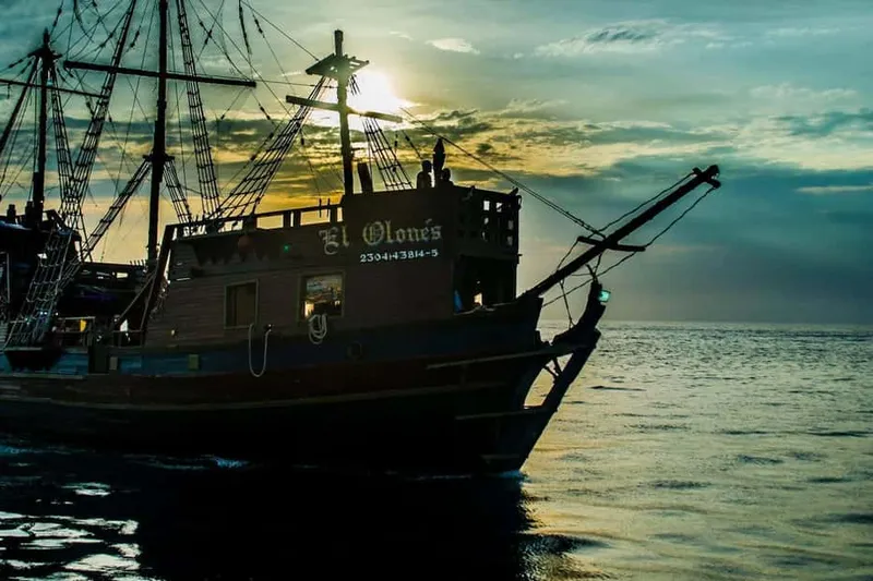 Pirate Ship Cruise with Open Bar, Dinner, and Show — a boat tour from Cozumel, Mexico