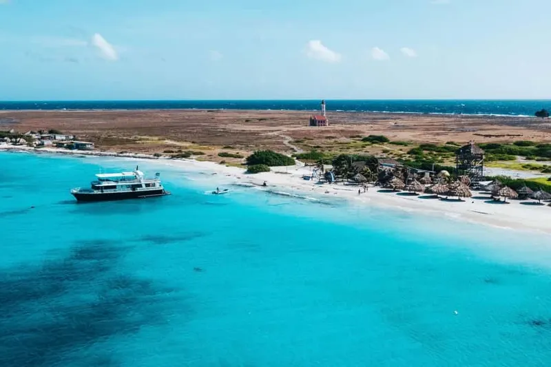 Day-cruise boats at Willemstad & Jan Thiel on a boat tour from Curacao, Curaçao