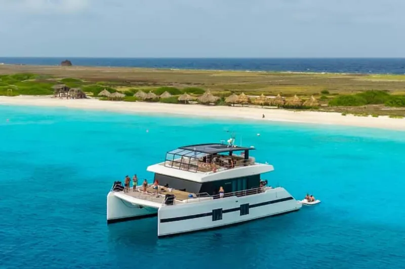 Willemstad: Klein Curaçao Catamaran Yacht Tour — a boat tour from Curacao, Curaçao