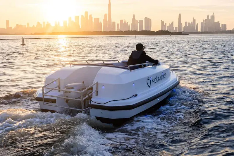 Self-Drive Boat Tour in Creek Harbour - 5 Pax — a boat tour from Dubai, UAE