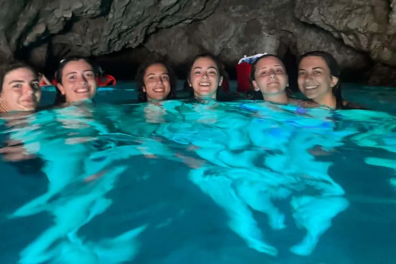 Blue Cave & 7 Caves Tour (4h) + Drinks & Snorkel — a boat tour from Dubrovnik, Croatia