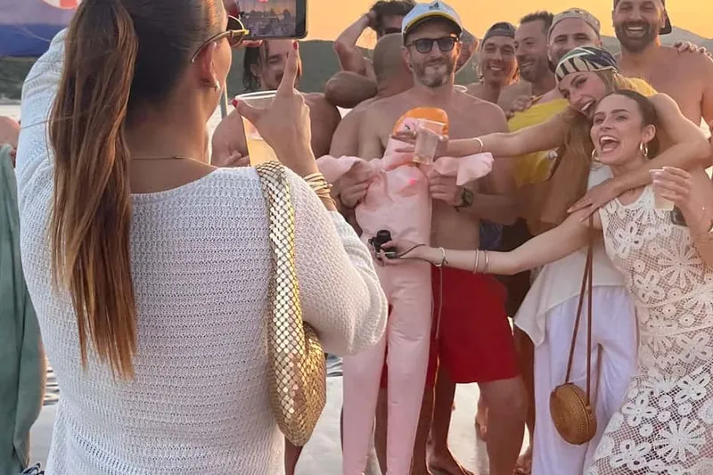Dubrovnik Boat Party: DJs, Cave Swim, Free Shots & Club ⭐ — a boat tour from Dubrovnik, Croatia