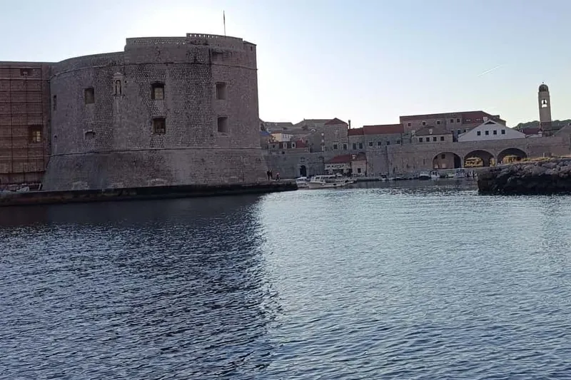 Glassboat panorama around Old Town & big caves in Dubrovnik — a boat tour from Dubrovnik, Croatia