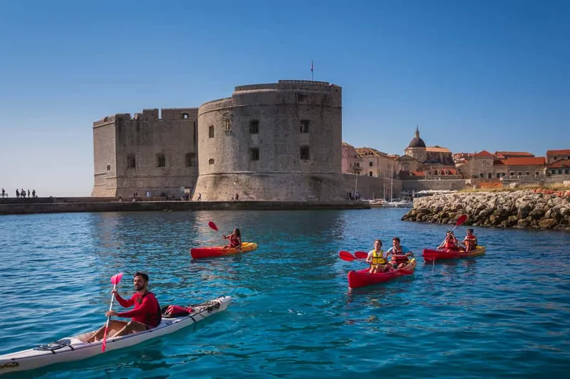 Sea Kayaking & Snorkelling Guided Day/Sunset Tours — a boat tour from Dubrovnik, Croatia