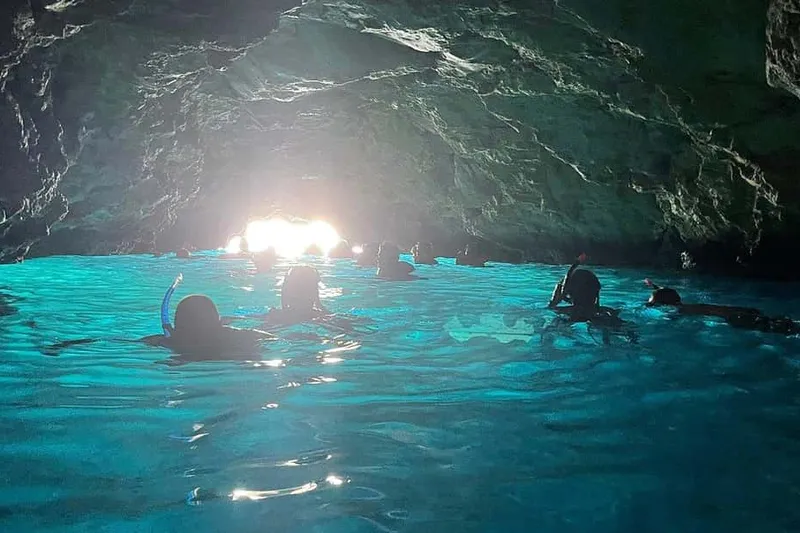 Blue Cave & Sunj Beach Boat Tour with Drinks — a boat tour from Dubrovnik, Croatia