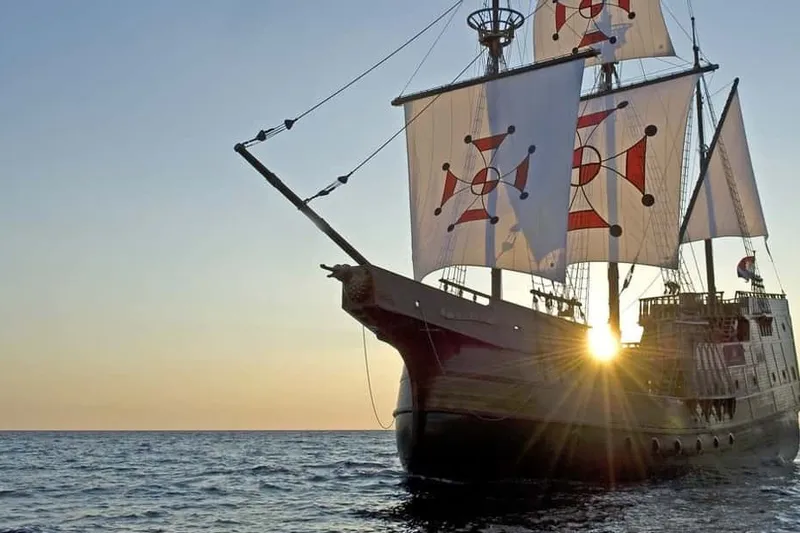 Panoramic Sunset Cruise on Karaka Ship (Adults Only) — a boat tour from Dubrovnik, Croatia