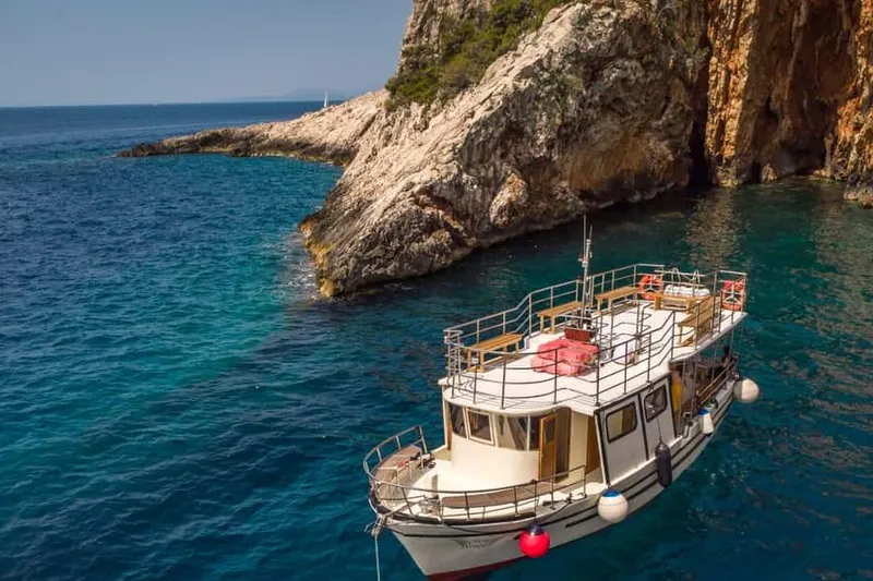 Red Rocks, Dubovica & Pakleni Islands Boat Trip — a boat tour from Hvar, Croatia