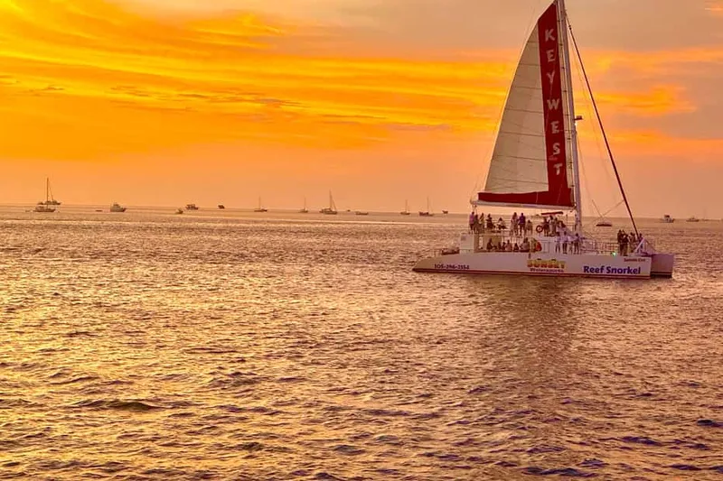 Key West Signature Sunset Cruise with Open Bar, Food & Music — a boat tour from Key West, USA