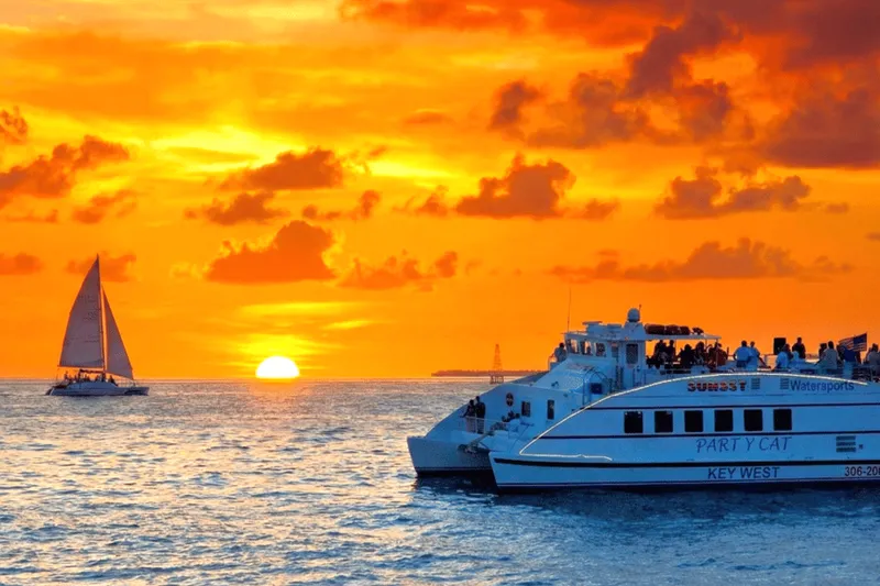 Sunset Dinner Cruise with Open Bar & Live Music — a boat tour from Key West, USA