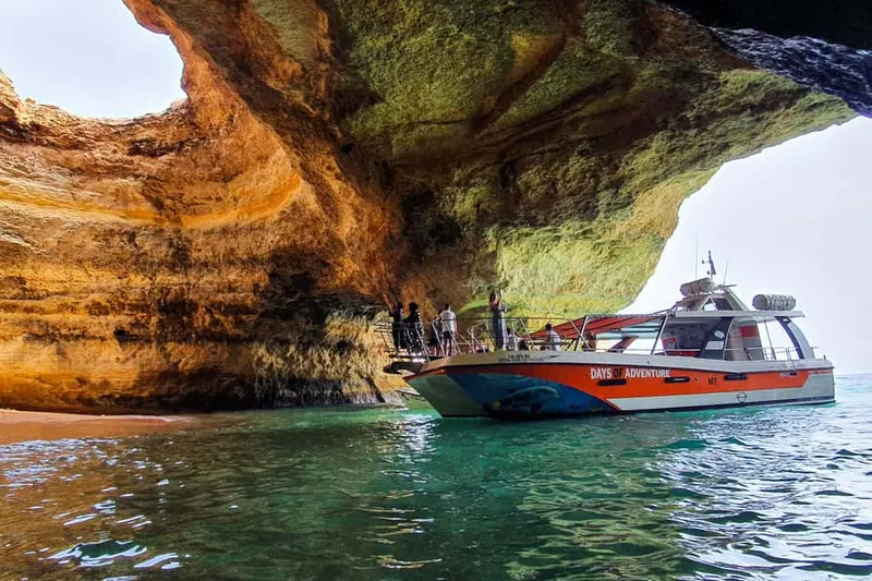 From Lagos: Benagil Caves Catamaran - Family Way — a boat tour from Lagos, Portugal