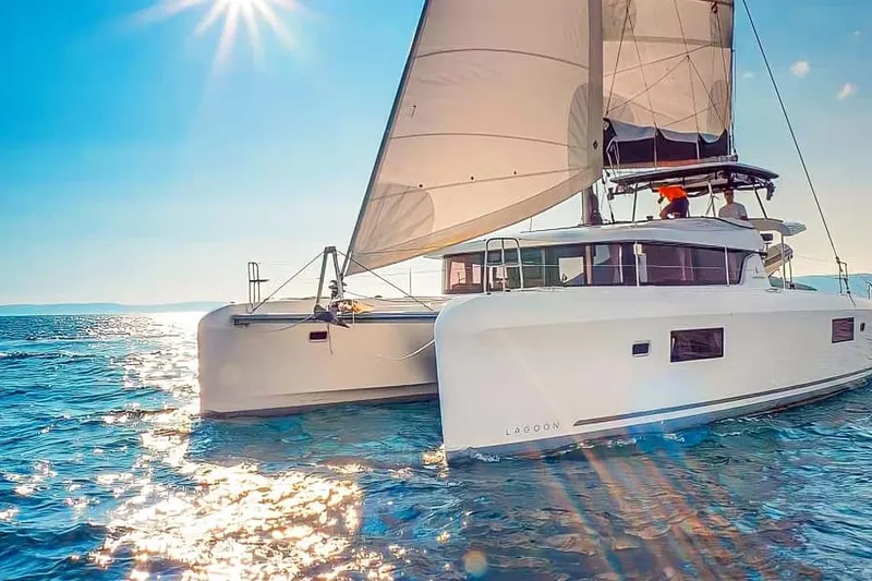 Funchal Bay: Dolphin & Whale Watch Luxury Catamaran Cruise — a boat tour from Madeira, Portugal