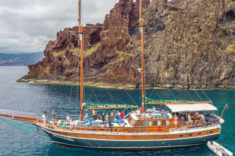 Whale & Dolphin Wooden Boat Excursion (3h) — a boat tour from Madeira, Portugal