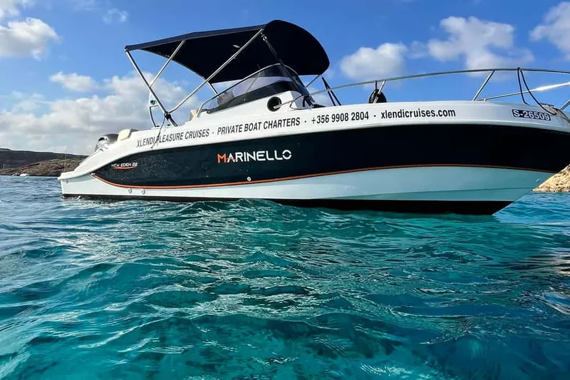 Comino, Blue Lagoon Private Speed Boat Tour — a boat tour from Malta, Malta
