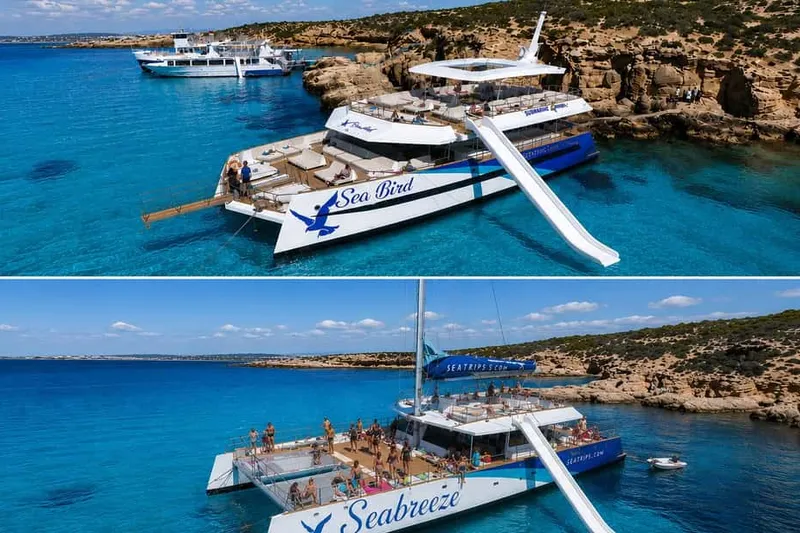 Comino: Blue Lagoon, Crystal Lagoon, and Sea Caves Tour — a boat tour from Malta, Malta