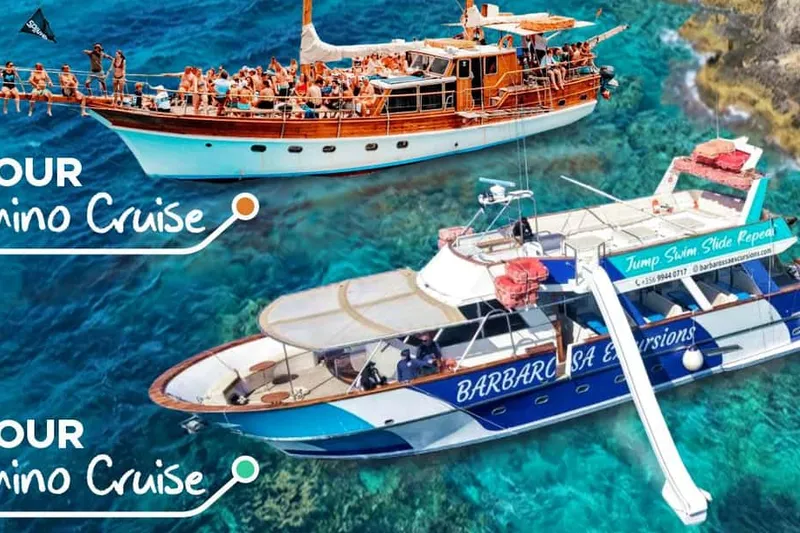 Blue Lagoon, Gozo, Comino & Crystal Lagoon Sea Caves — a boat tour from Malta, Malta