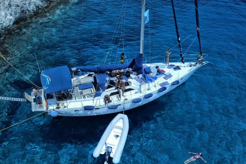 Semi-Private Sailing Tour to Kleftiko / All-inclusive — a boat tour from Milos, Greece