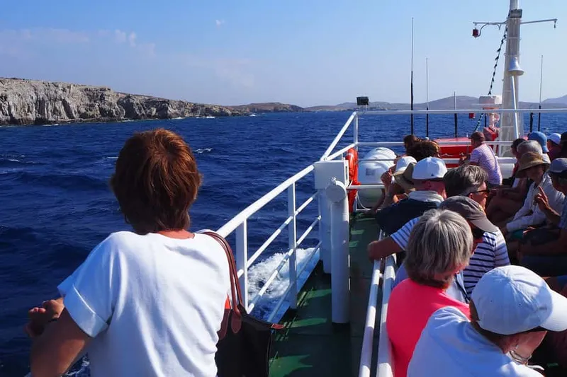 Delos Island: Roundtrip Boat Transfer from Mykonos Island — a boat tour from Mykonos, Greece