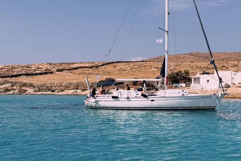 From Mykonos: Delos & Rhenia All-Inclusive Cruise with Lunch — a boat tour from Mykonos, Greece