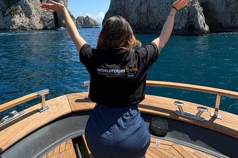 Capri Exclusive Small Group Boat Tour - Swimming & Drinks — a boat tour from Naples, Italy