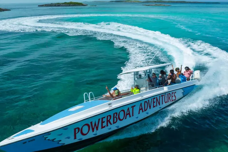 Exuma Powerboat Day Trip — a boat tour from Nassau, Bahamas