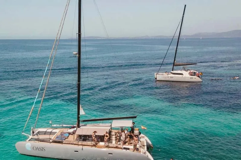 Luxury Catamaran Trip in Palma with Food & Paddle Boards — a boat tour from Palma de Mallorca, Spain