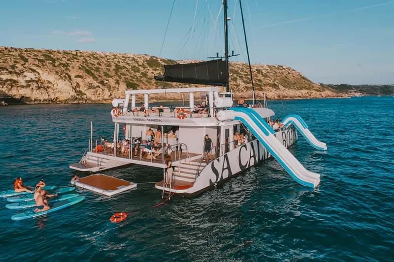 Mallorca: Premium Catamaran Day Trip with Food, Swim Stop & Optional VIP Area — a boat tour from Palma de Mallorca, Spain
