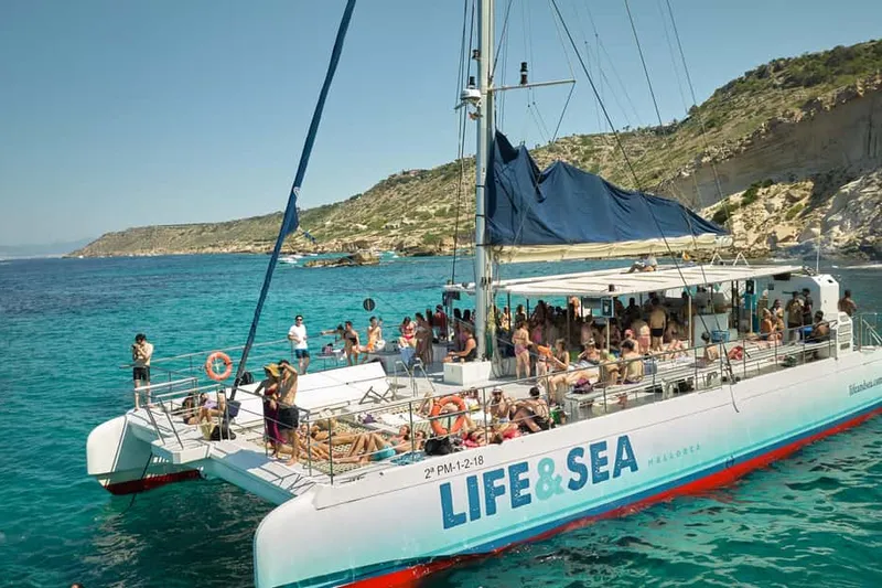 Palma: Catamaran Cruise with Swimming and Snorkelling — a boat tour from Palma de Mallorca, Spain