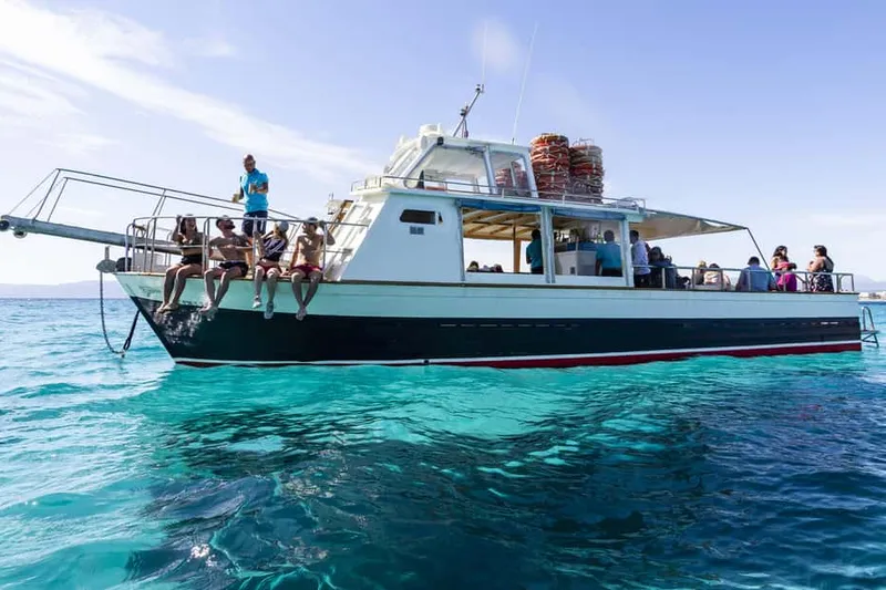 El Arenal, Mallorca: Bay of Palma Boat Tour with Snorkeling — a boat tour from Palma de Mallorca, Spain