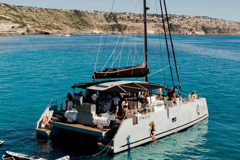 Palma: Premium Catamaran to Cueva Verde & Cala Vella — a boat tour from Palma de Mallorca, Spain