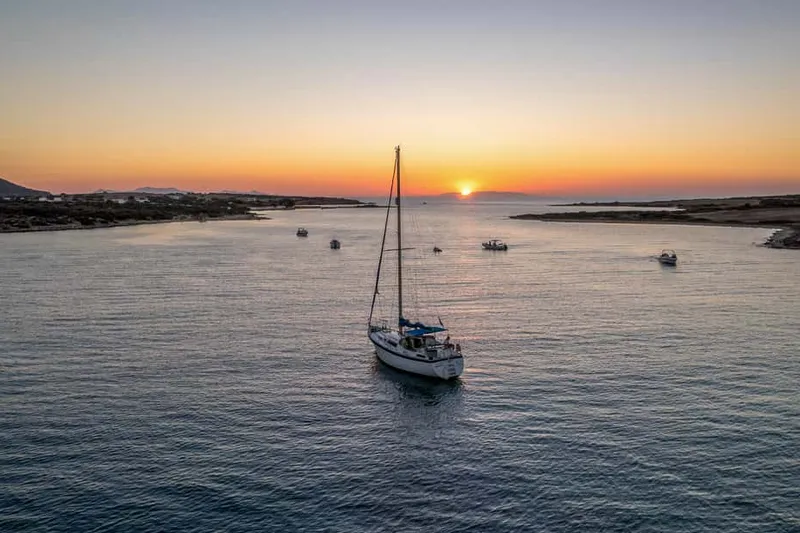 Semi-Private Half-day/Sunset Cruise to Blue Lagoon-Antiparos — a boat tour from Paros, Greece