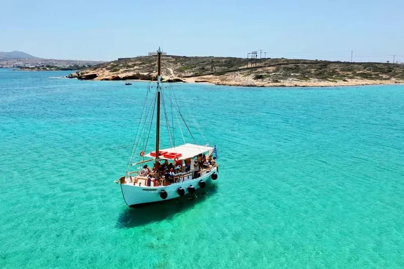 Pounta: Paros & Antiparos Cruise, Swimming & Lunch — a boat tour from Paros, Greece