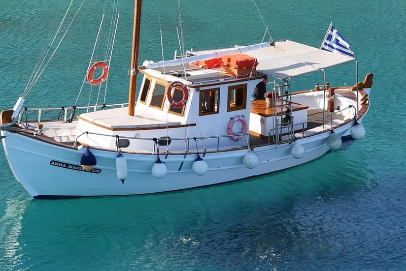 Paros Swimming & Snorkeling Boat Adventure From Naousa — a boat tour from Paros, Greece