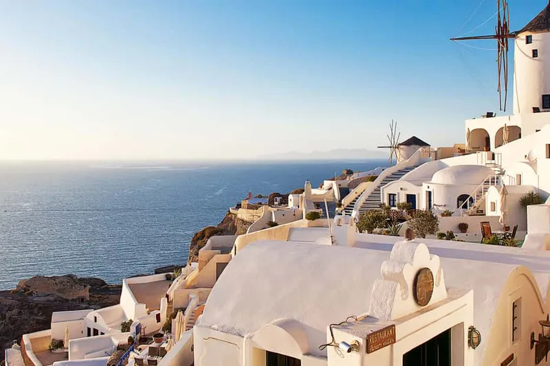 Santorini Island tour for cruise travelers — a boat tour from Santorini, Greece