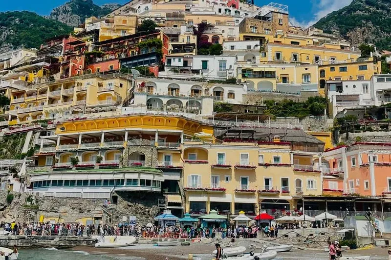 Amalfi Coast Boat Tour with Lunch & Swim — a boat tour from Sorrento, Italy
